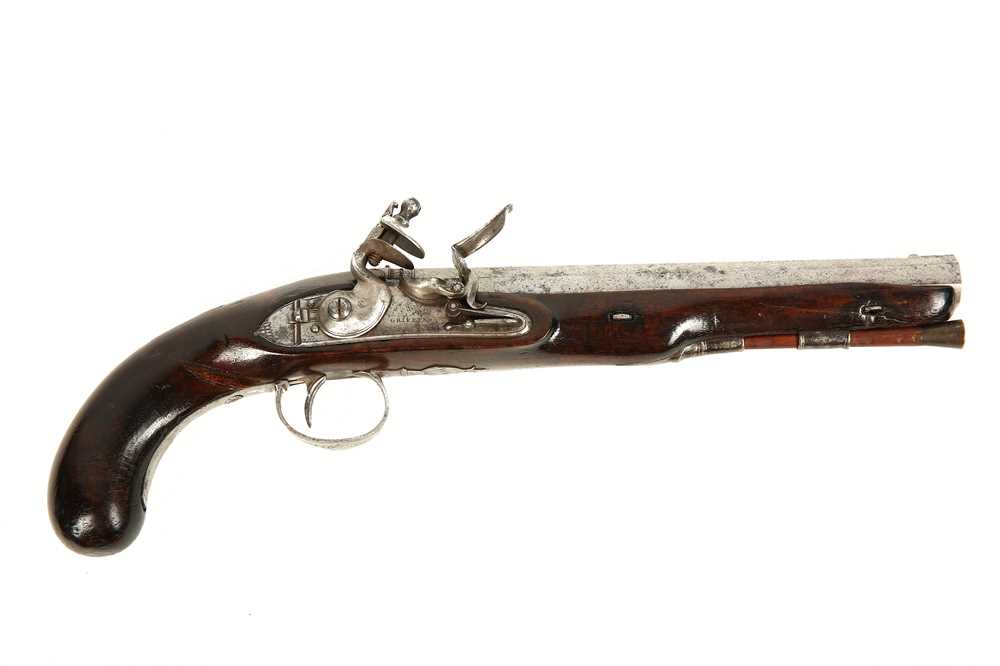 Lot 155 - An officer or gentleman's flintlock pistol,...