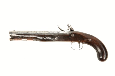 Lot 155 - An officer or gentleman's flintlock pistol,...