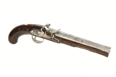 Lot 155 - An officer or gentleman's flintlock pistol,...