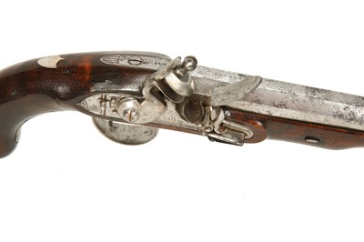 Lot 155 - An officer or gentleman's flintlock pistol,...