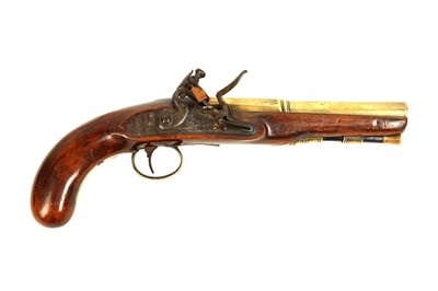 Lot 156 - A mid to late-18th century flintlock officer's...