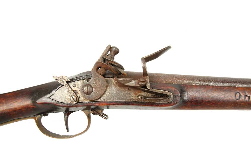 Lot 153 - A Swedish infantry musket of the end of the...