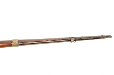 Lot 153 - A Swedish infantry musket of the end of the...