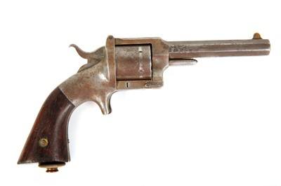 Lot 174 - An 1860 Model 6 shot .32 rimfire revolver by N....