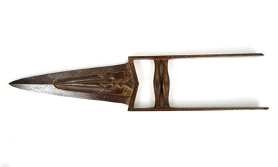 Lot 69 - A large example of a high status Indian katar...