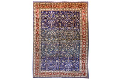 Lot 167 - A VERY FINE SILK ISTANBUL CARPET, TURKEY...