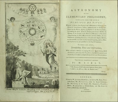 Lot 150 - Titi (Placido) Astronomy and elementary...