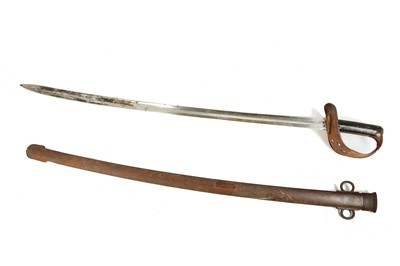 Lot 126 - A British 1890 pattern cavalry troopers' sword,...