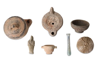 Lot 60 - A GROUP OF ANCIENT PIECES Circa 1st Millennium...