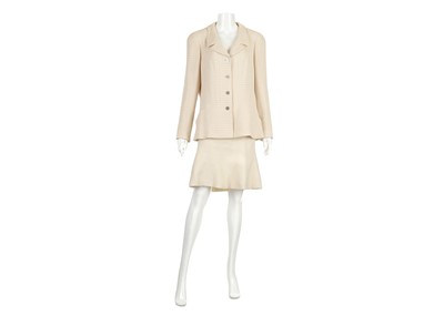 Lot 310 - Chanel Cream Blazer, Cruise 2000, wool and...