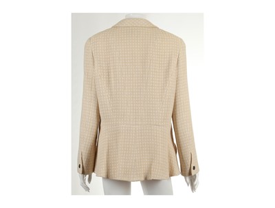 Lot 310 - Chanel Cream Blazer, Cruise 2000, wool and...
