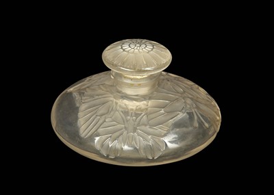 Lot 203 - A RENÉ LALIQUE FROSTED AND POLISHED GLASS...