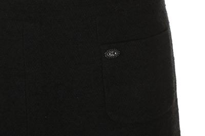 Lot 259 - Chanel Black Skater Style Skirt, c. 2005,...