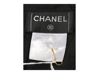 Lot 259 - Chanel Black Skater Style Skirt, c. 2005,...