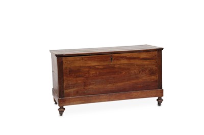 Lot 681 - A large 19th century French cherrywood linen...