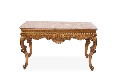 Lot 682 - A French 19th Century style giltwood console...