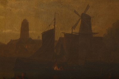 Lot 188 - FELIX KREUTZER (GERMAN 1835–1876) Moonlit...