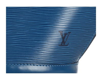 Lot 32 - Louis Vuitton Blue Saint Jacques GM, Epi...