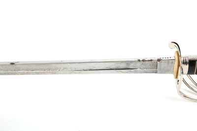 Lot 121 - An 1888-dated cavalry officer's sword, named...