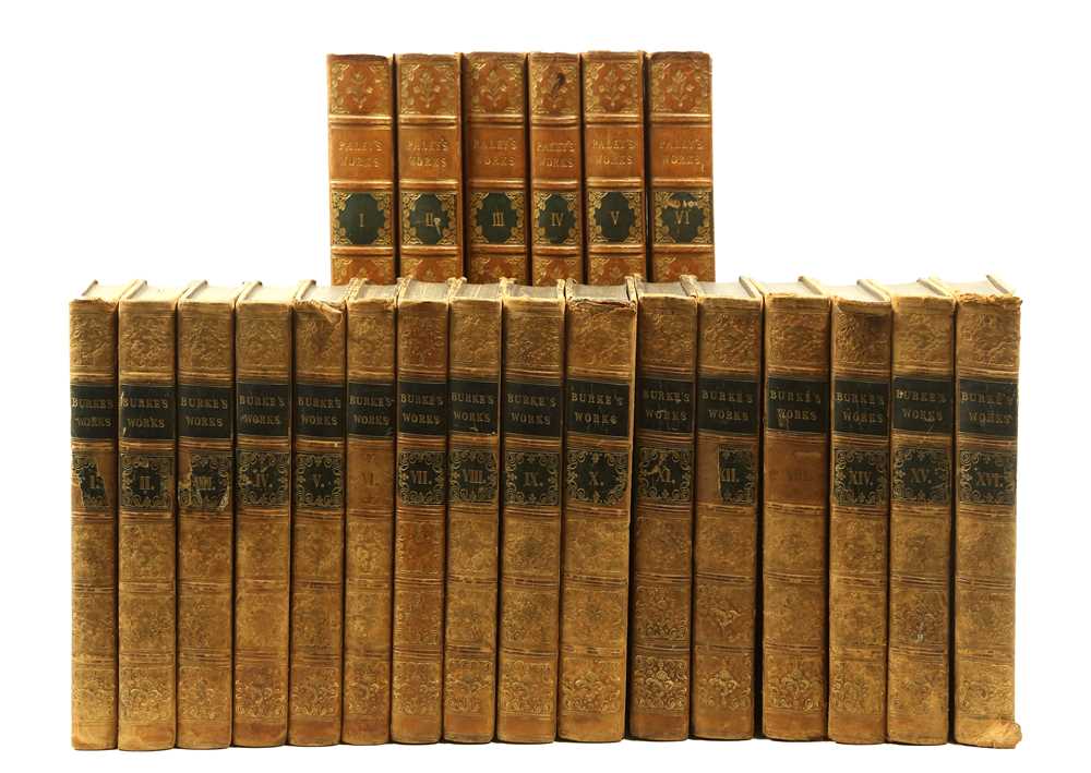 Lot 115 - Literature.- Burke (Edmund) The Works Of The