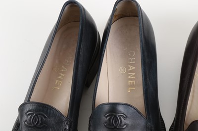 vintage chanel loafers