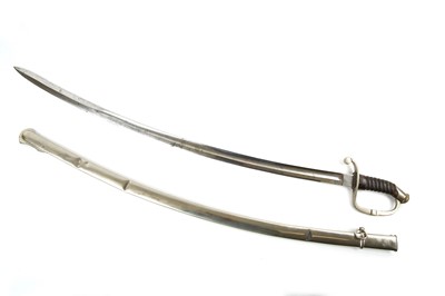 Lot 119 - Persian cavalry sword, perhaps for an NCO of...