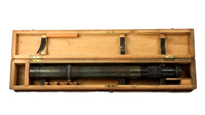 Lot 8 - A WW2 era telescopic gun sight, with zoom from...