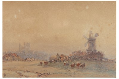 Lot 139 - MYLES BIRKET FOSTER (BRITISH 1825 - 1899) A...