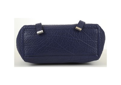 Lot 40 - Mulberry Blue Alexa Satchel Bag, shrunken calf...