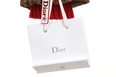 Lot 395 - Christian Dior Brown Rasta Puffer Jacket, c....