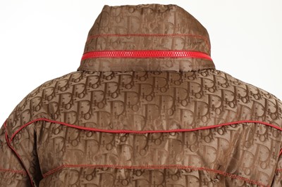 Lot 395 - Christian Dior Brown Rasta Puffer Jacket, c....