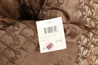 Lot 395 - Christian Dior Brown Rasta Puffer Jacket, c....