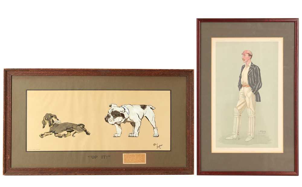 Lot 627 - Thirteen Vanity Fair prints, mainly Spy, of...