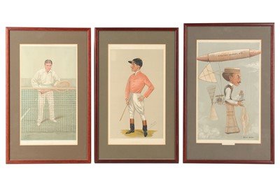 Lot 627 - Thirteen Vanity Fair prints, mainly Spy, of...