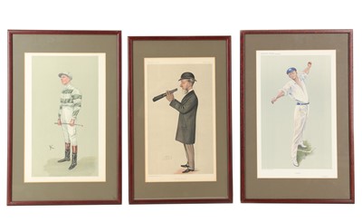 Lot 627 - Thirteen Vanity Fair prints, mainly Spy, of...