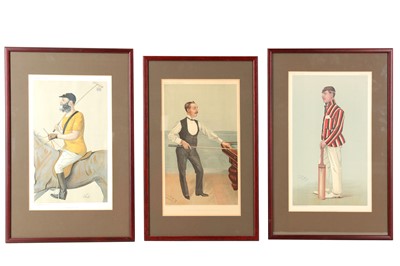 Lot 627 - Thirteen Vanity Fair prints, mainly Spy, of...