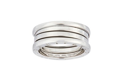 Lot 16 - A B.Zero ring, by Bulgari The sprung coiled...