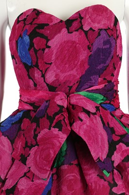 Lot 142 - Christian Lacroix Silk Puffball Dress, gold...