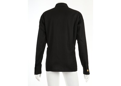 Lot 101 - Gianni Versace Black Cowboy Shirt, early 1990s,...