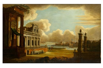 Lot 85 - ITALIAN SCHOOL, 18TH CENTURY Architectural...