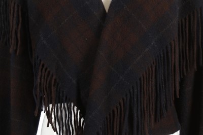 Lot 48 - Hermes Cashmere Jacket/Shawl, 1990s, dark blue...