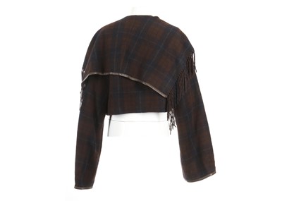 Lot 48 - Hermes Cashmere Jacket/Shawl, 1990s, dark blue...