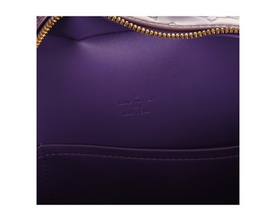 Louis Vuitton Louis Vuitton Sutton Purple Vernis Leather Large