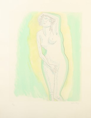 Lot 279 - Ray (Man) Kiki, etching and acquatint in...
