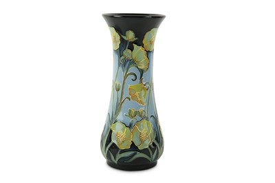 Lot 533 - A Moorcroft pottery vase in the 'Butterfield'...
