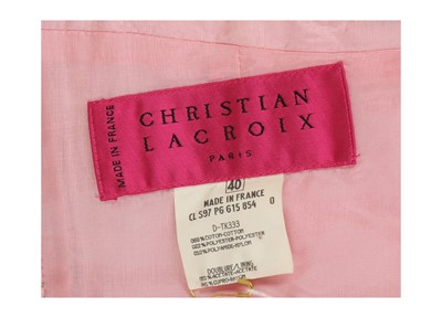 Lot 10 - Christian Lacroix Pink and Purple Bustier,...