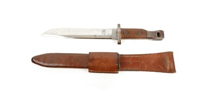 Lot 42 - A Canadian Ross rifle bayonet professionally...