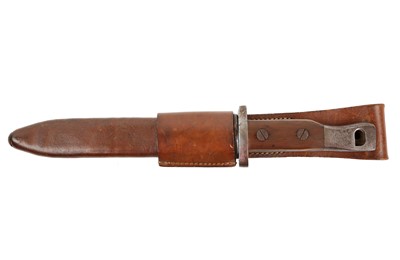 Lot 42 - A Canadian Ross rifle bayonet professionally...