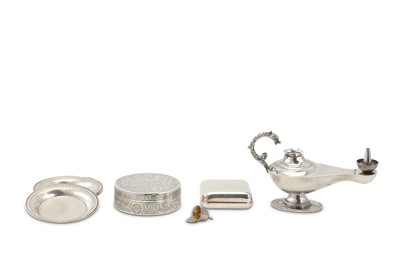 Lot 303 - A mixed group of Egyptian 900 standard silver...