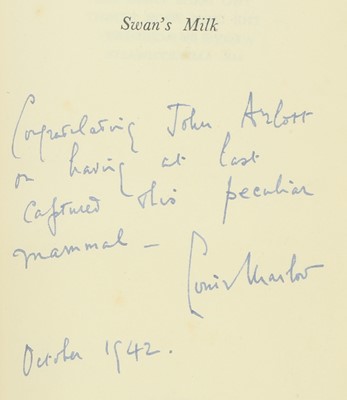 Lot 181 - Signed Modern Literature.- Whistler (Laurence)...